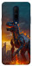Чехол Fire dino для OnePlus 7 Pro