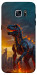 Чехол Fire dino для Galaxy S7 Edge
