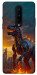 Чохол Fire dino для OnePlus 8