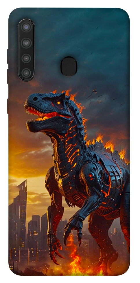 Чехол Fire dino для Galaxy A21