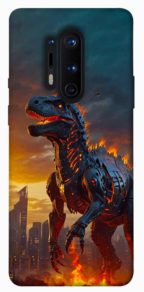 Чохол Fire dino для OnePlus 8 Pro