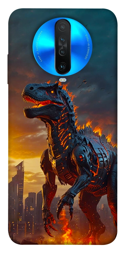 Чехол Fire dino для Xiaomi Redmi K30