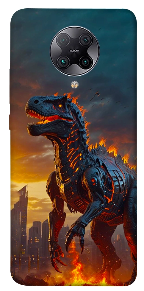 Чехол Fire dino для Xiaomi Redmi K30 Pro