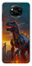 Чехол Fire dino для Xiaomi Poco X3 NFC