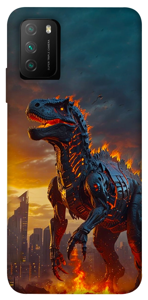 Чохол Fire dino для Xiaomi Poco M3