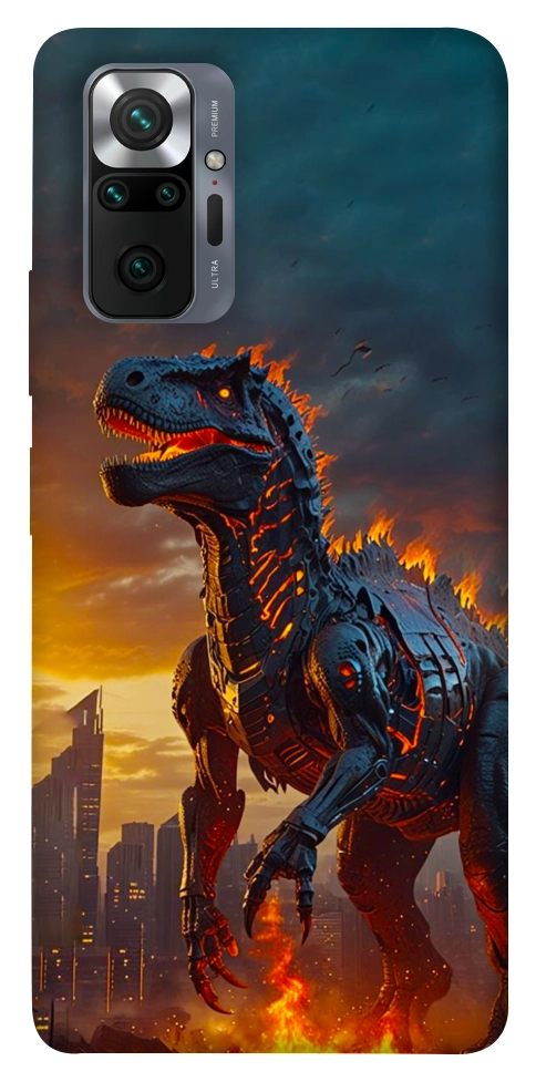 Чохол Fire dino для Xiaomi Redmi Note 10 Pro