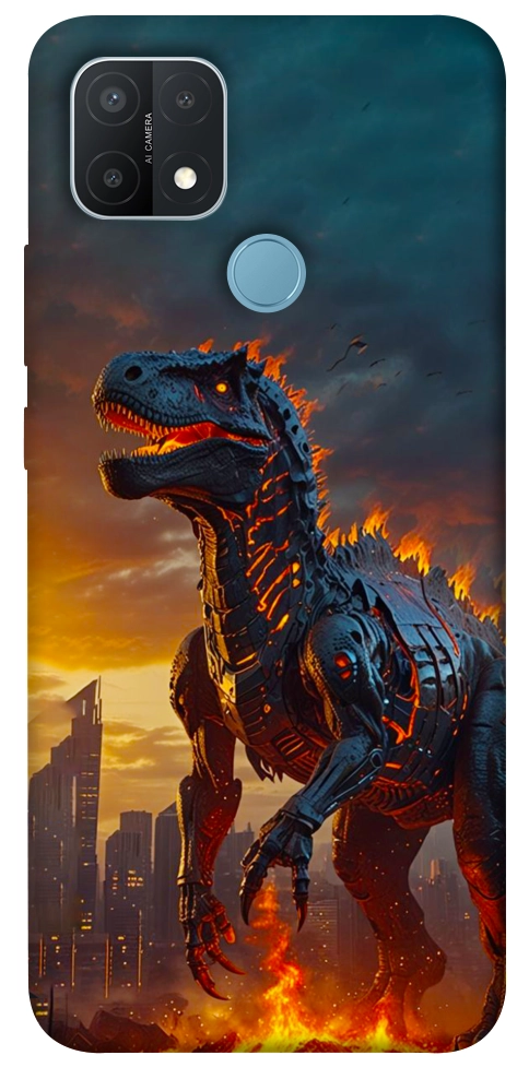 Чехол Fire dino для Oppo A15