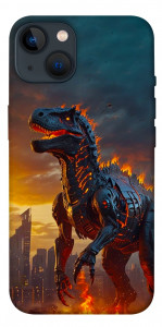 Чохол Fire dino для iPhone 13