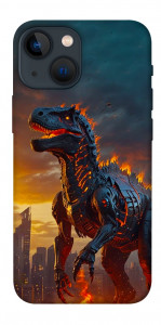 Чохол Fire dino для iPhone 13 mini