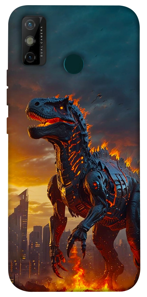 Чохол Fire dino для TECNO Spark 6 Go