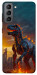 Чохол Fire dino для Galaxy S21 FE