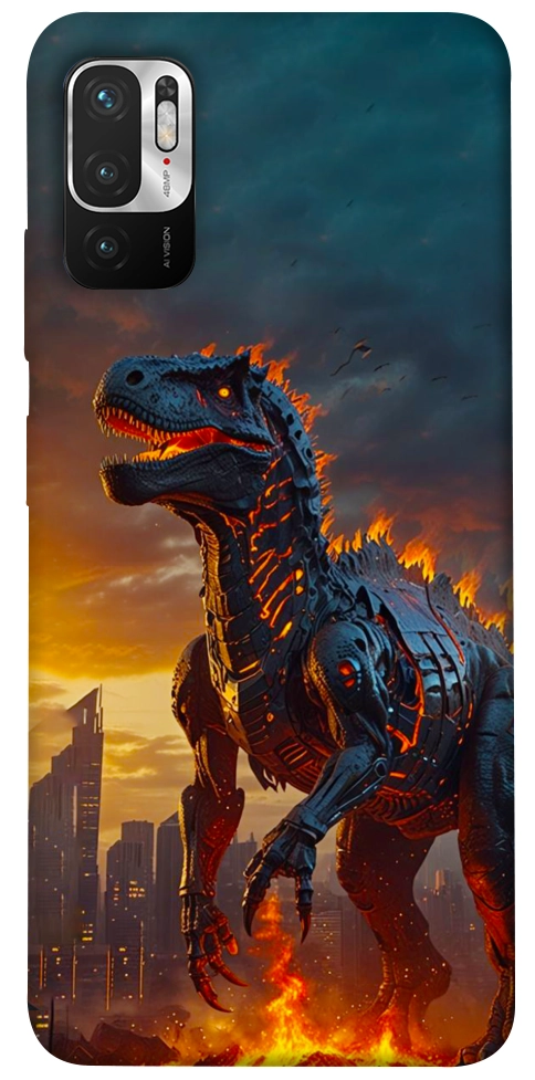 Чохол Fire dino для Xiaomi Redmi Note 10 5G