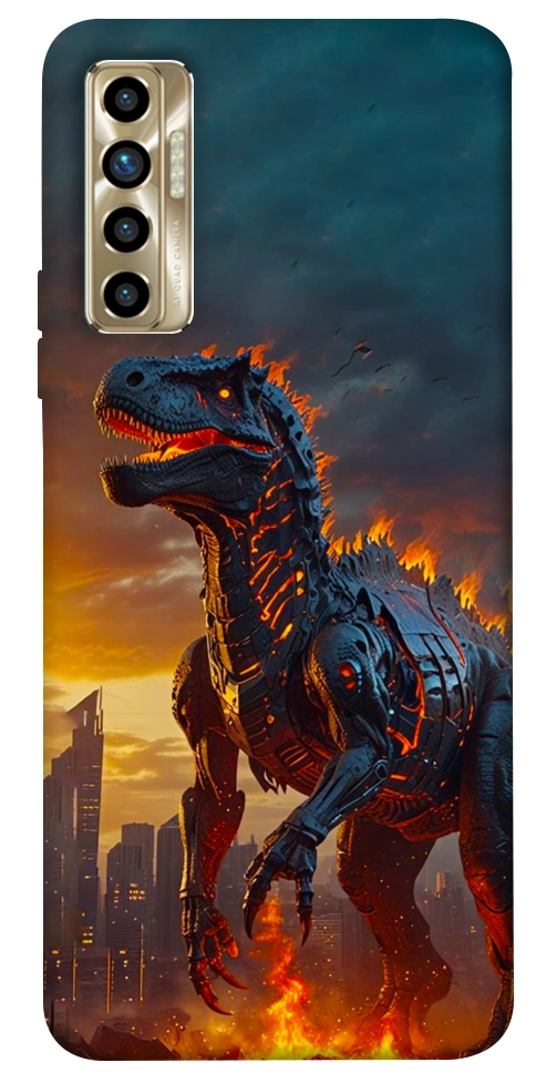 Чохол Fire dino для TECNO Camon 17P