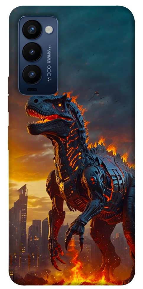 Чехол Fire dino для TECNO Camon 18