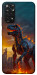 Чехол Fire dino для Xiaomi Redmi Note 11 (Global)