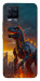 Чехол Fire dino для Realme 8