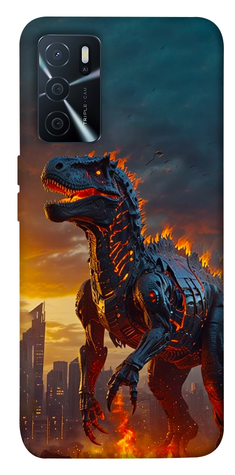 Чохол Fire dino для Oppo A16
