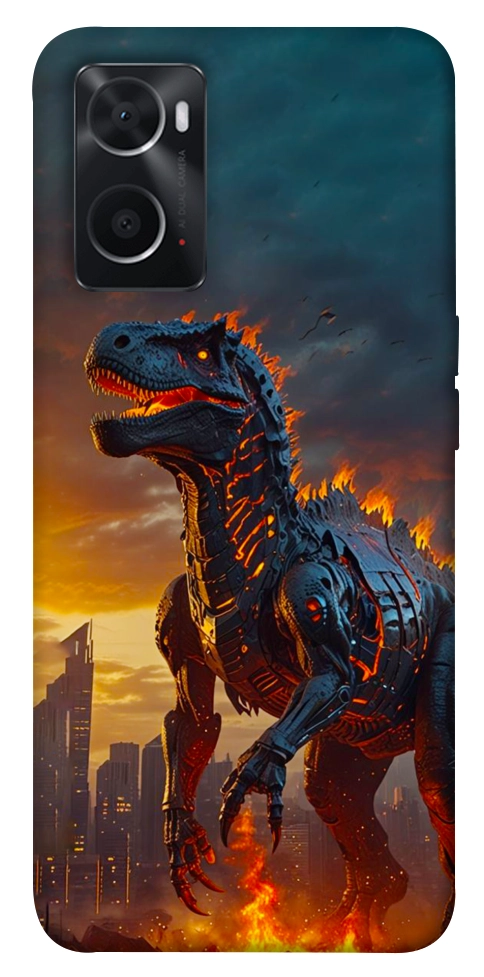 Чехол Fire dino для Oppo A76 4G