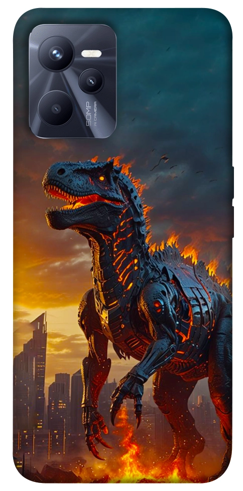 Чохол Fire dino для Realme C35