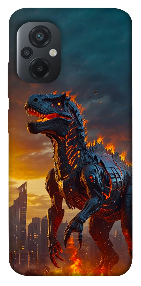 Чехол Fire dino для Xiaomi Poco M5