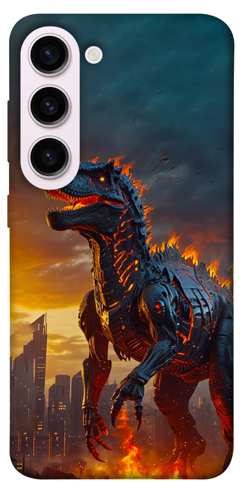 Чохол Fire dino для Galaxy S23+