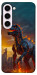 Чохол Fire dino для Galaxy S23+