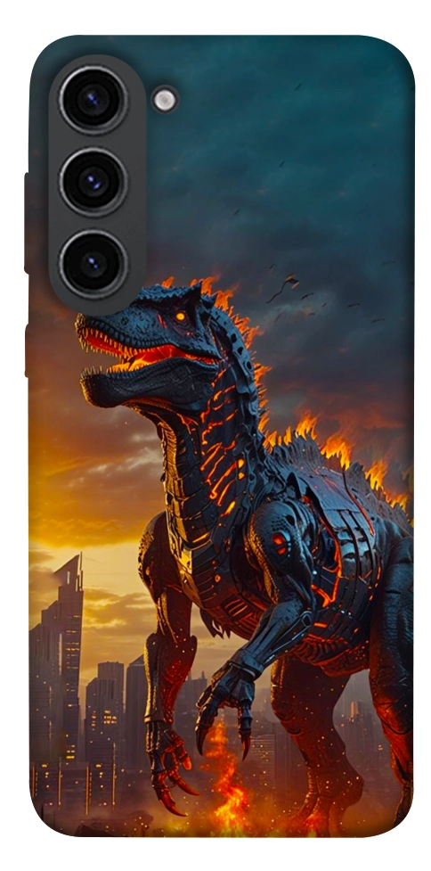 Чохол Fire dino для Galaxy S23