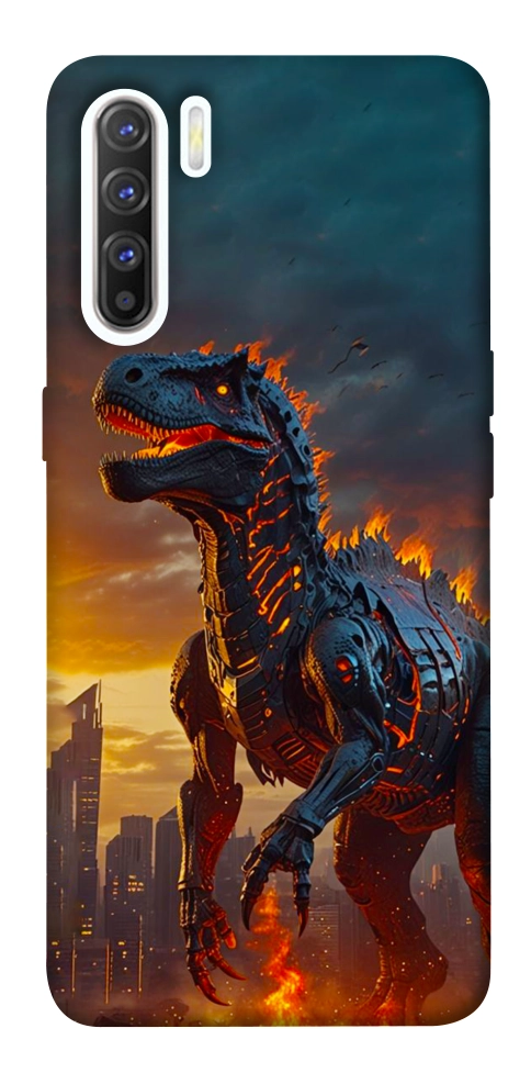 Чохол Fire dino для Oppo Reno 3