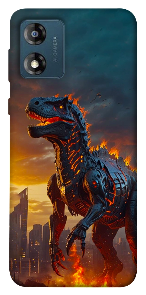Чехол Fire dino для Motorola Moto E13