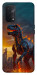 Чехол Fire dino для Oppo A74 5G