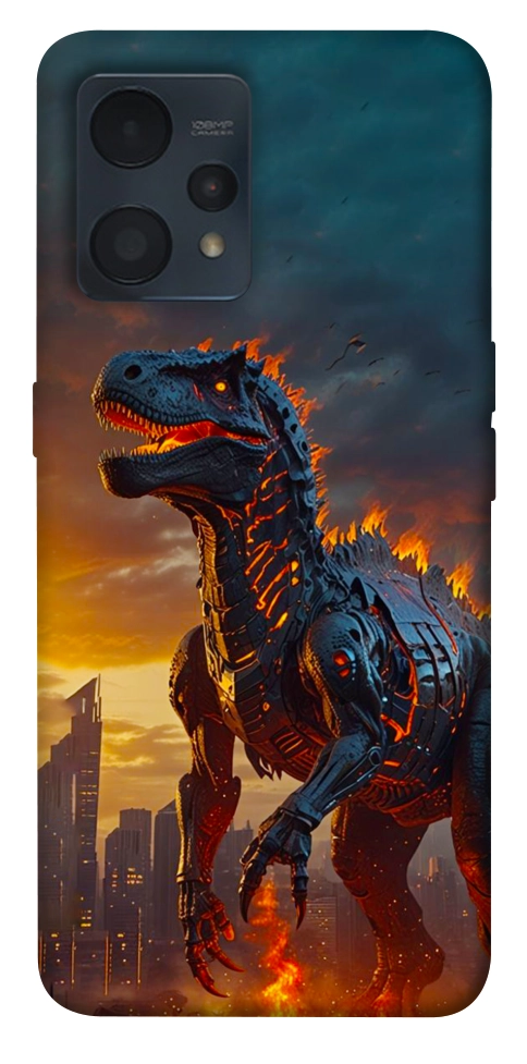 Чохол Fire dino для Realme 9 Pro+