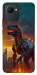 Чехол Fire dino для Realme C30