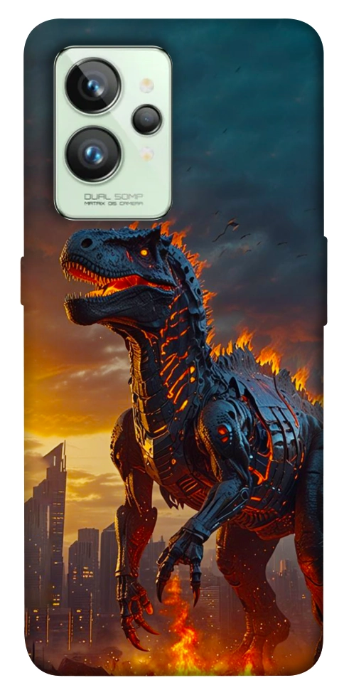 Чехол Fire dino для Realme GT2