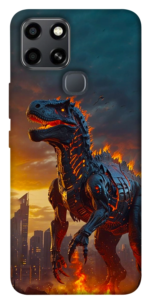 Чохол Fire dino для Infinix Smart 6