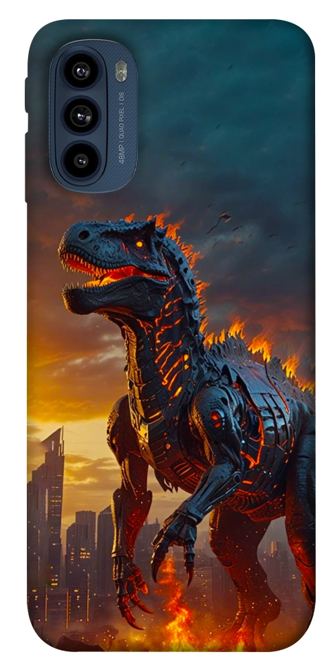 Чехол Fire dino для Motorola Moto G41