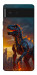 Чехол Fire dino для Google Pixel 6