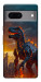 Чохол Fire dino для Google Pixel 7