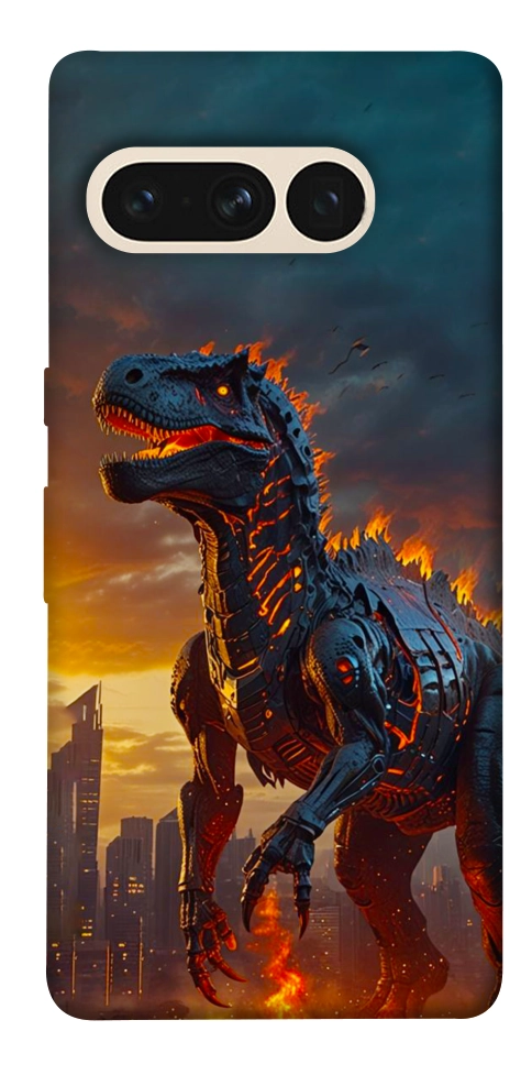 Чохол Fire dino для Google Pixel 7 Pro