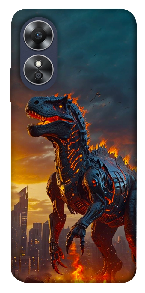 Чехол Fire dino для Oppo A17