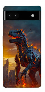 Чехол Fire dino для Google Pixel 6A