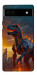 Чехол Fire dino для Google Pixel 6A