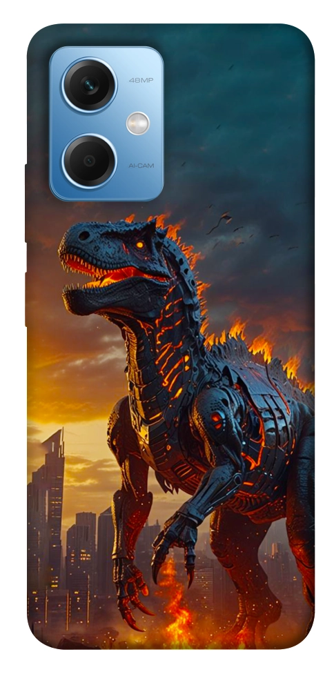 Чехол Fire dino для Xiaomi Poco X5