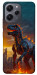 Чехол Fire dino для Xiaomi Redmi 12