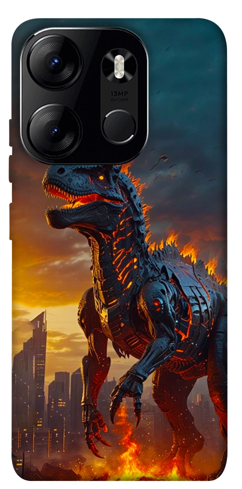 Чохол Fire dino для Tecno Spark Go 2023