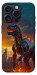 Чехол Fire dino для iPhone 15 Pro
