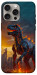 Чехол Fire dino для iPhone 15 Pro Max