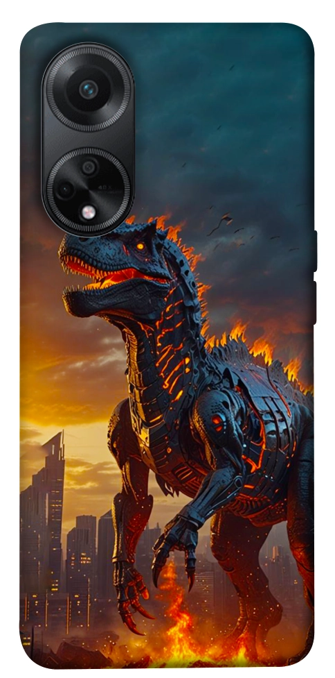 Чехол Fire dino для Oppo A58 4G