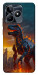 Чехол Fire dino для Realme C53