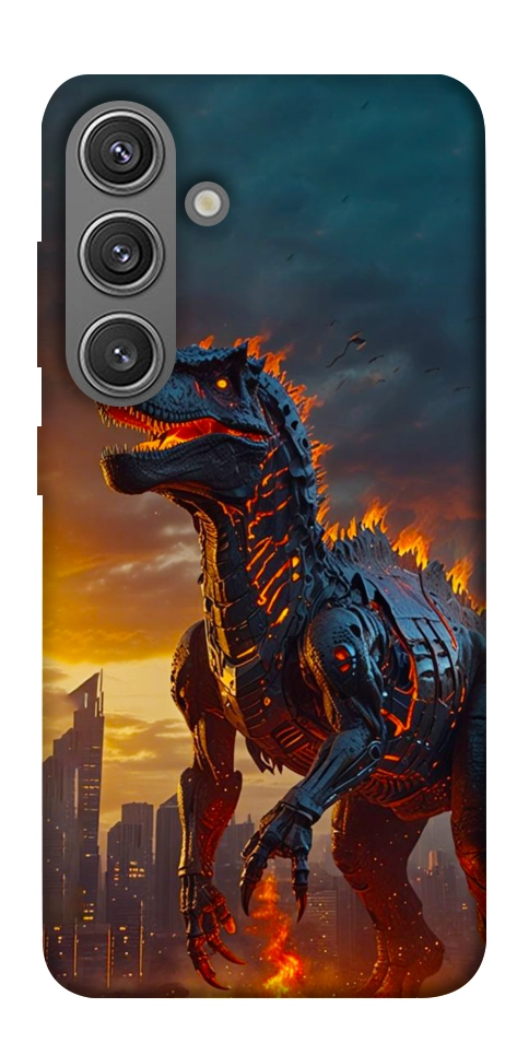 Чехол Fire dino для Galaxy S24