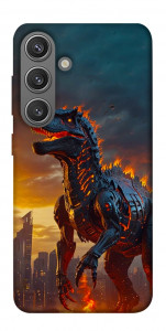 Чехол Fire dino для Galaxy S24